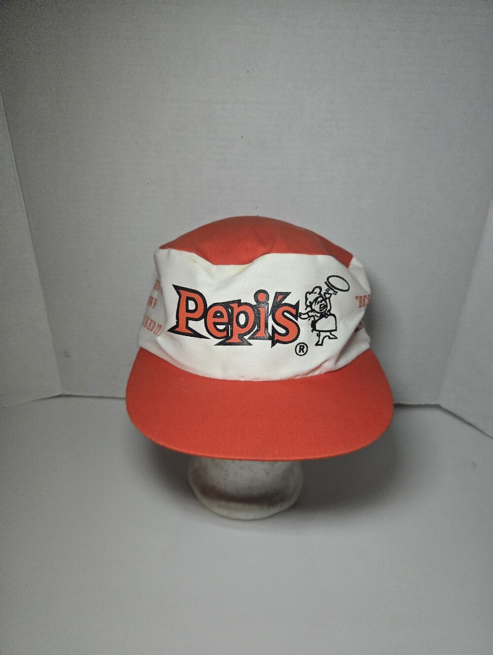 1970s Pepis Pizza Shop Hat Collectible